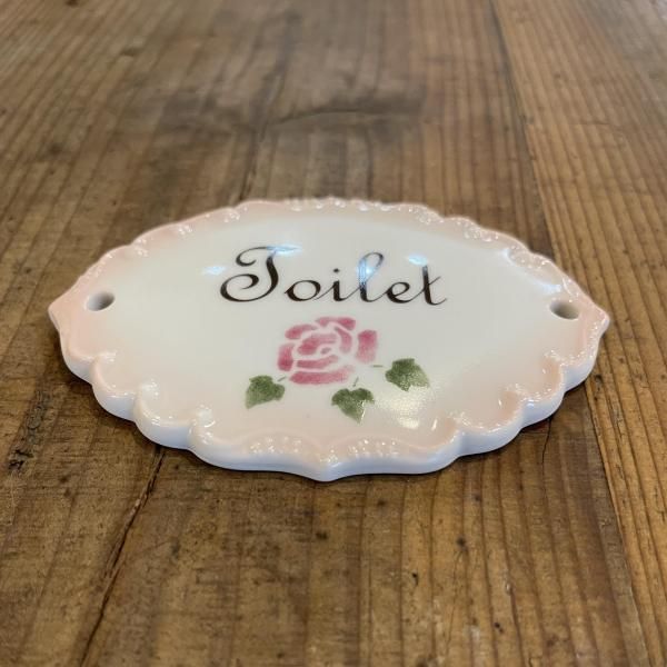 陶器ドアプレート | プライベートローズ - おうちデコ雑貨のお店