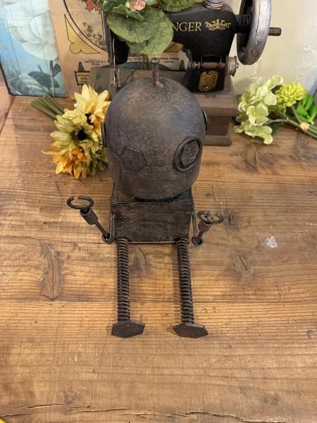 メタルロボット4号 | 大型ブリキロボット - おうちデコ雑貨のお店