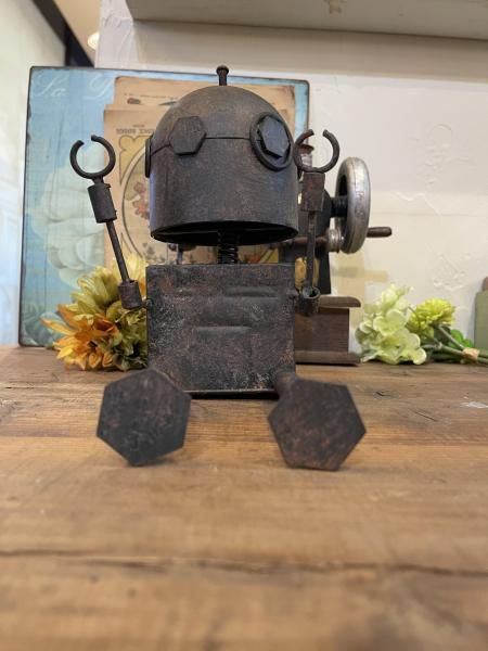 メタルロボット4号 | 大型ブリキロボット - おうちデコ雑貨のお店