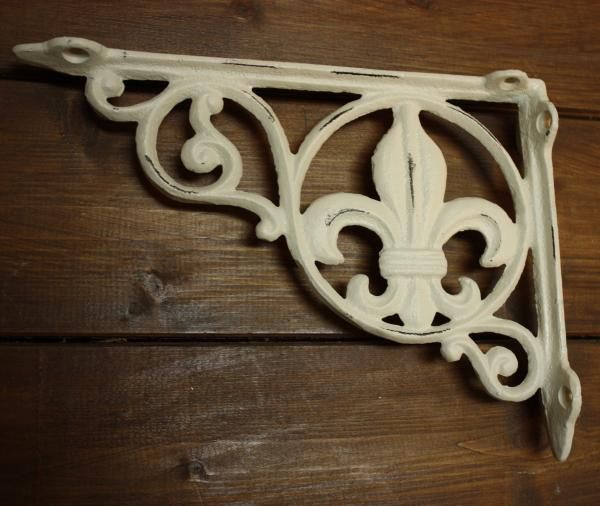 新品◾️アイアン ブラケット アイアンブラケット ホワイト 63812 | ねじ・くぎ・針金・建築金物