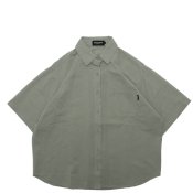 <p>Vintage Wide Shirt / Army green</p>