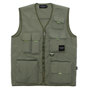 <p>Multi-Pocket Vest / Army Green</p>