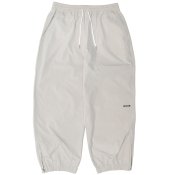 <p>Polyester Loose Pants / Off-white</p>