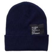 <p>NEWSHORT BEANIE / Navy</p>