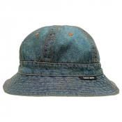 <p>NEWWASHED DENIM BELL HAT / Blue</p>