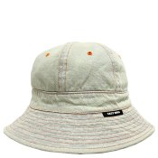 <p><img class='new_mark_img1' src='https://img.shop-pro.jp/img/new/icons5.gif' style='border:none;display:inline;margin:0px;padding:0px;width:auto;' />WASHED DENIM BELL HAT / White</p>