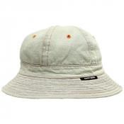 <p>NEWWASHED DENIM BELL HAT / White</p>