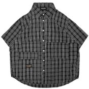 <p><img class='new_mark_img1' src='https://img.shop-pro.jp/img/new/icons5.gif' style='border:none;display:inline;margin:0px;padding:0px;width:auto;' />FLAP CHECK SHIRT / Black</p>