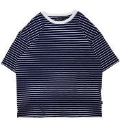 <img class='new_mark_img1' src='https://img.shop-pro.jp/img/new/icons1.gif' style='border:none;display:inline;margin:0px;padding:0px;width:auto;' />STRIPED T-SHIRT / Navy