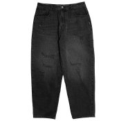 <img class='new_mark_img1' src='https://img.shop-pro.jp/img/new/icons5.gif' style='border:none;display:inline;margin:0px;padding:0px;width:auto;' />DISTRESSED DENIM PANTS / Black