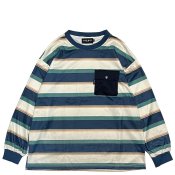 <p><img class='new_mark_img1' src='https://img.shop-pro.jp/img/new/icons5.gif' style='border:none;display:inline;margin:0px;padding:0px;width:auto;' />CONTRAST STRIPE SHIRT / Navy green</p>