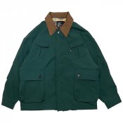 <p>NEWMULTI-POCKET LOOSE JACKET / Green</p>