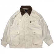 <p>NEWMULTI-POCKET LOOSE JACKET / Off white</p>