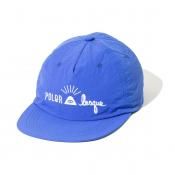 <p>NEWPOLER  LESQUE Nylon Logo Cap / Blue</p>