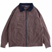 <p><img class='new_mark_img1' src='https://img.shop-pro.jp/img/new/icons5.gif' style='border:none;display:inline;margin:0px;padding:0px;width:auto;' />Contrast Zip Jacket / Dark Brown</p>