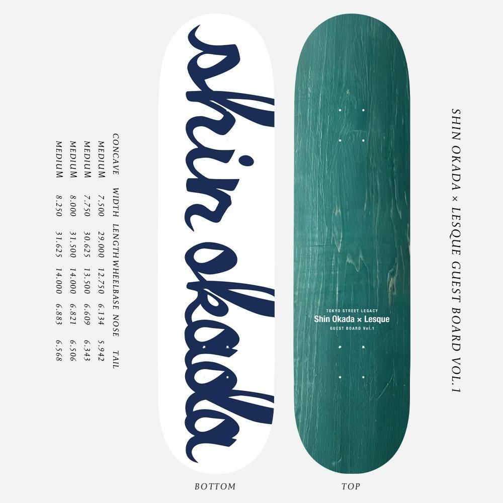 lesque skateboard 8.0インチ スケボー デッキ スケートボード LESQUE レスケ 8.0インチ