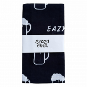 <p>BEER PATTERN TENUGUI / Navy</p>