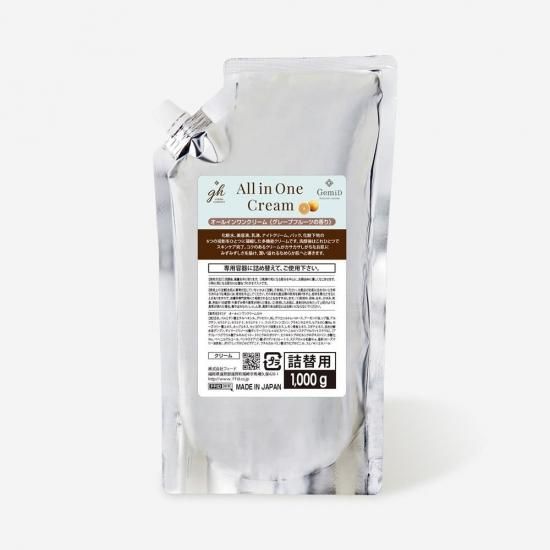 1本単位】GemiD×HE ゼミド オールインワンクリーム【業務用】【詰替用