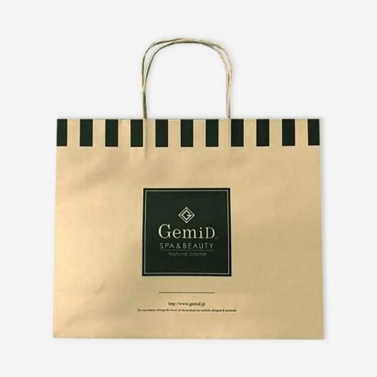 【ショッパー】GemiD ゼミド 手提げ紙袋(大)