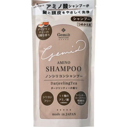 Gemid ゼミド ノンシリコン シャンプー 保湿 アミノ酸 ホテル 詰替用 0ml 紅茶 ダージリンティーの甘い香り Gemid ゼミド ノンシリコン シャンプー 保湿 アミノ酸 ホテル 詰替用 0ml 紅茶 ダージリンティーの甘い香り