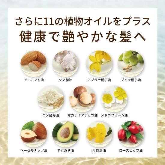 GemiD×HE ゼミド オイルシャンプー＆コンディショナー500ml×2本