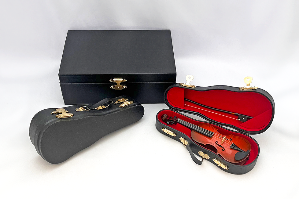 ✭新品、未使用品ミニチュアオーケストラ楽器14個 ミニチュア楽器(弦楽器) - 世界の音楽ギフトショップ レオノーレ