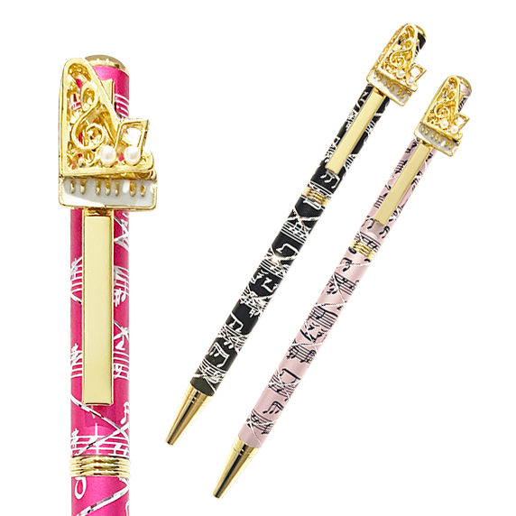 ピアノパール付ボールペン 世界の音楽ギフトショップ レオノーレ ピアノパール付ボールペン 世界の音楽ギフトショップ レオノーレ