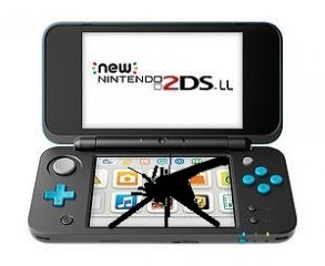 New 2DS LL 下側液晶の破損・ちらつきなど修理します。 - 家電のネット 