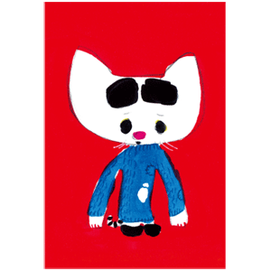 ねこのセーター ポストカード A - 100%ORANGE WEB SHOP ねこのセーター ポストカード A - 100%ORANGE WEB SHOP