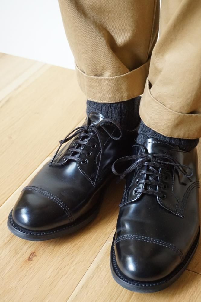 SANDERS MILITARY DERBY SHOE - ドレス/ビジネス