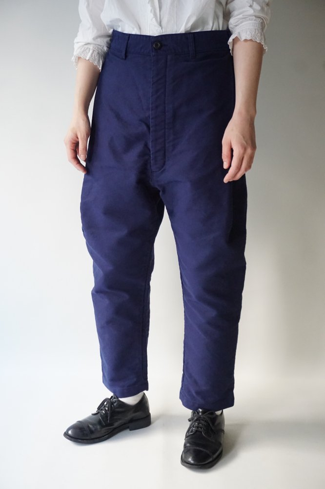 日本新作 OUTIL ウティPANTALON ESCOUT ウールカシミアテーパード