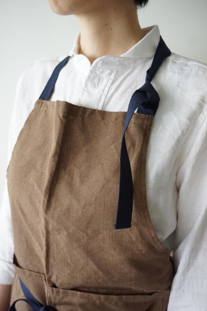ALDIN】フルエプロン BROWN - store room online shop｜ストアルーム