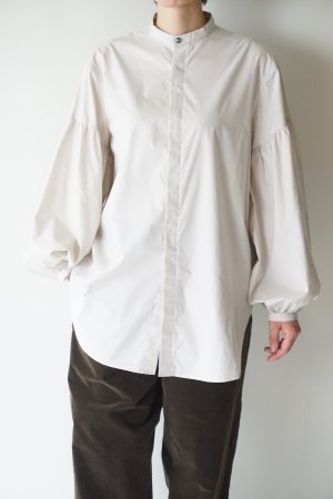 【Honnete】Puffed Sleeve Long Shirts