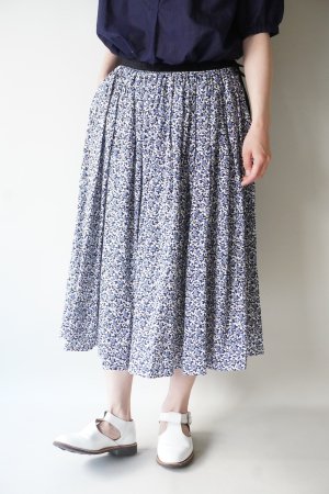 【R&D.M.Co-】OLD BLUE GATHER SKIRT