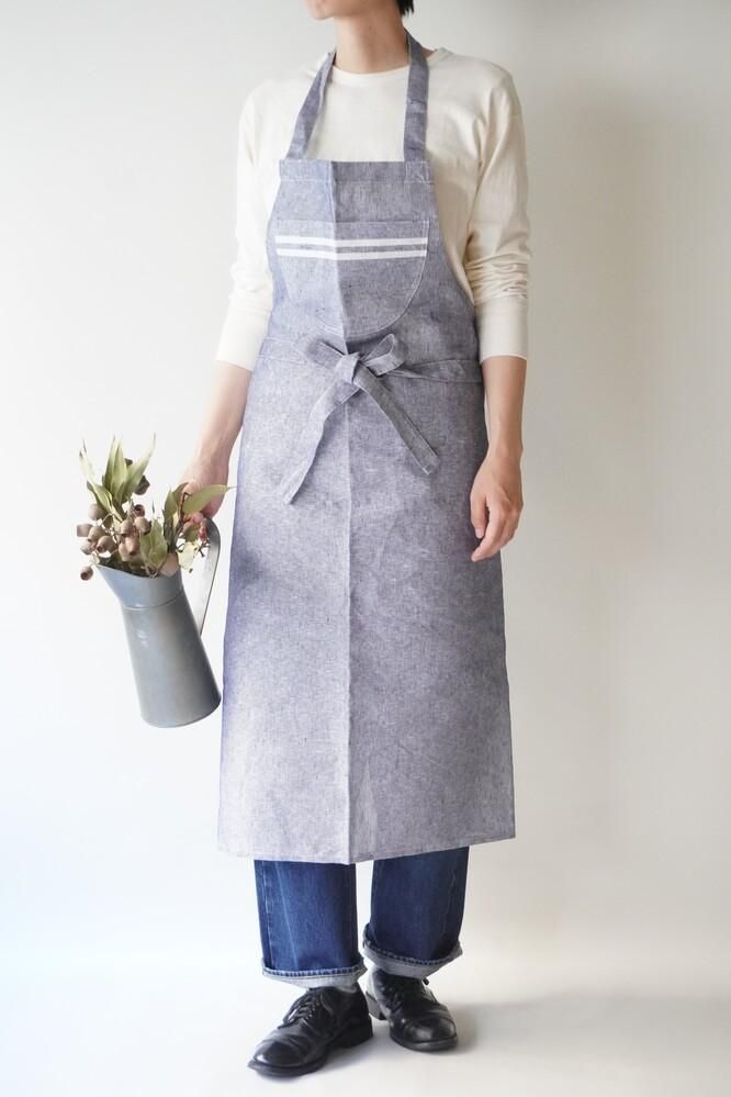 ALDIN】シャンブレーエプロン - store room online shop|ストア ALDIN】シャンブレーエプロン - store room online shop|ストア