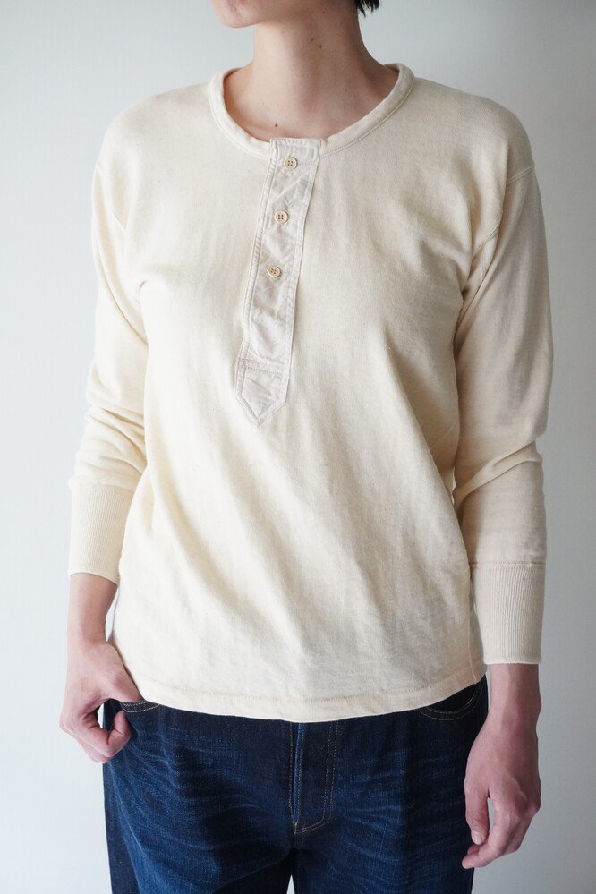 1950 French Army Henley Neck (Dead Stock) - store room online shop｜ストアルーム