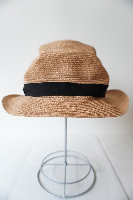 【mature ha.】BOXED HAT paper abaca 5.5cm brim for men - store room online  shop｜ストアルーム