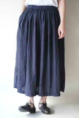 【Honnete】Gather Skirt to Midnaight