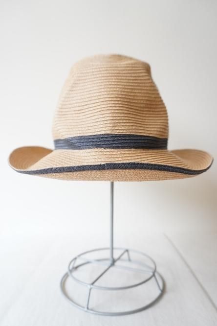 希少】mature ha. マチュアーハ BOXED HAT 7cm brim