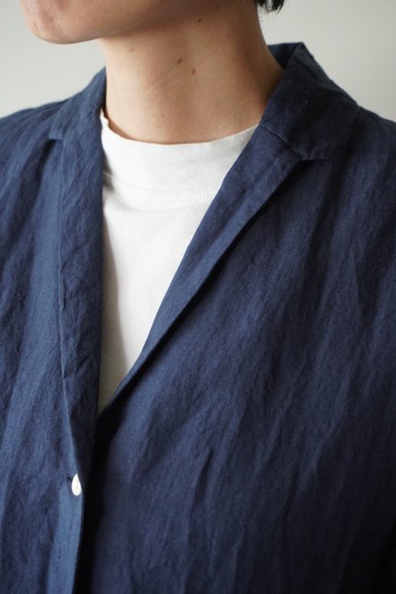 【Atelier d'antan】 Lepere Linen Jacket - store room online shop｜ストアルーム