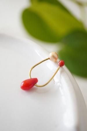 <img class='new_mark_img1' src='https://img.shop-pro.jp/img/new/icons5.gif' style='border:none;display:inline;margin:0px;padding:0px;width:auto;' />Art Jewelry Marble2stone Red䡼å