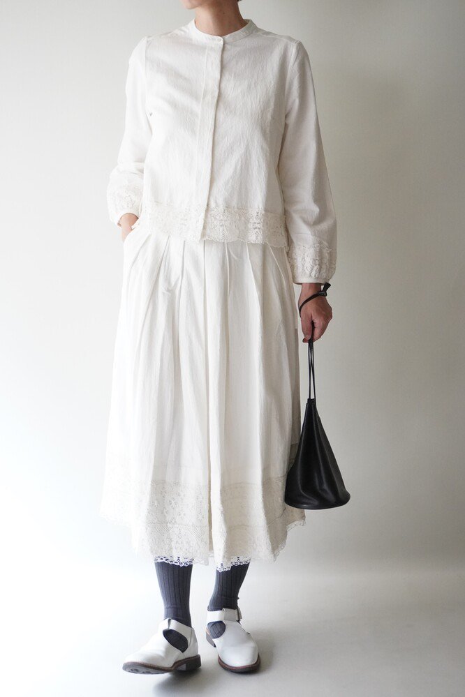 Khadi and Co.】CELESTE Cotton Lace Skirt - store room online shop ...