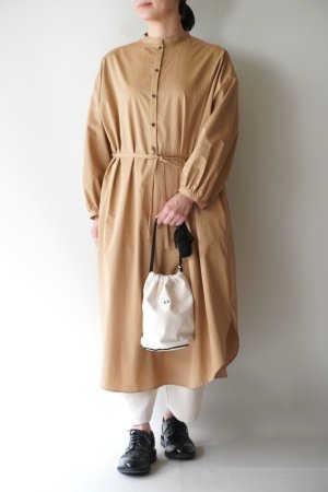 R&D.M.Co-C.T GATHER SLEEVE PULLOVER DRESS