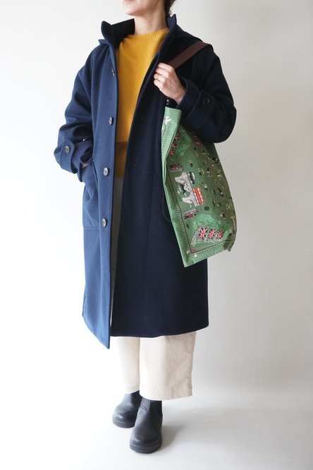 【Charpentier de Vaisseau】Talon Wool Hooded Coat - store room online  shop｜ストアルーム