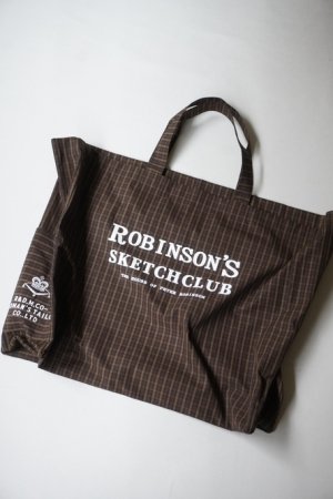 R&D.M.Co-ROBINSON'S CHECK SKETCH CLUB BAG