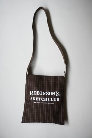 R&D.M.Co-ROBINSON'S CHECK ONE SHOULDER BAG