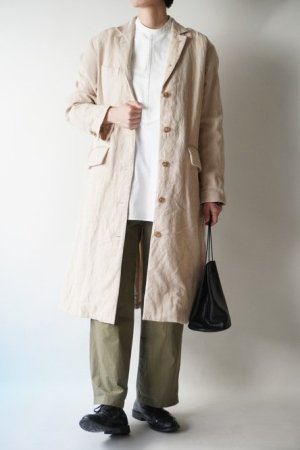 <img class='new_mark_img1' src='https://img.shop-pro.jp/img/new/icons5.gif' style='border:none;display:inline;margin:0px;padding:0px;width:auto;' />Nigel Cabourn30 THE GENTLEMAN'S COAT-WOOL LINEN