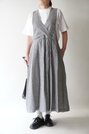 <img class='new_mark_img1' src='https://img.shop-pro.jp/img/new/icons5.gif' style='border:none;display:inline;margin:0px;padding:0px;width:auto;' />Atelier d'antan Ribot Linen Dress 