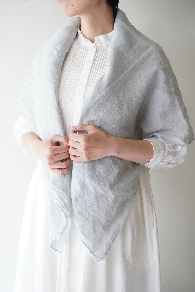 オールドマンズテーラー LINEN HEMP GAUZE STOLE（R&D.M.Co