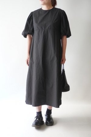 R&D.M.Co-GARMENT DYE BALLOON SLEEVE DRESS